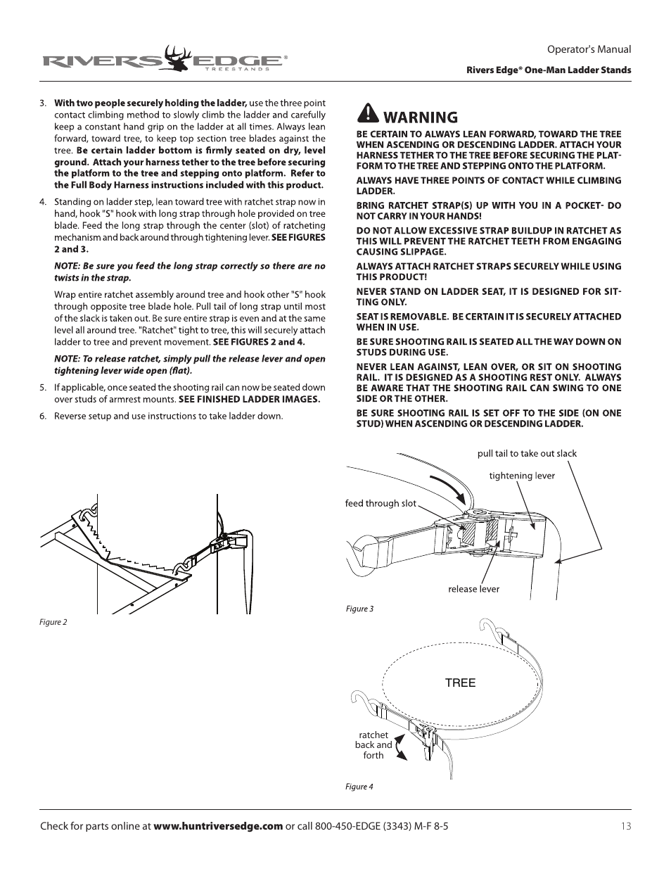 Rivers Edge RE635 BOWMAN User Manual | Page 13 / 16
