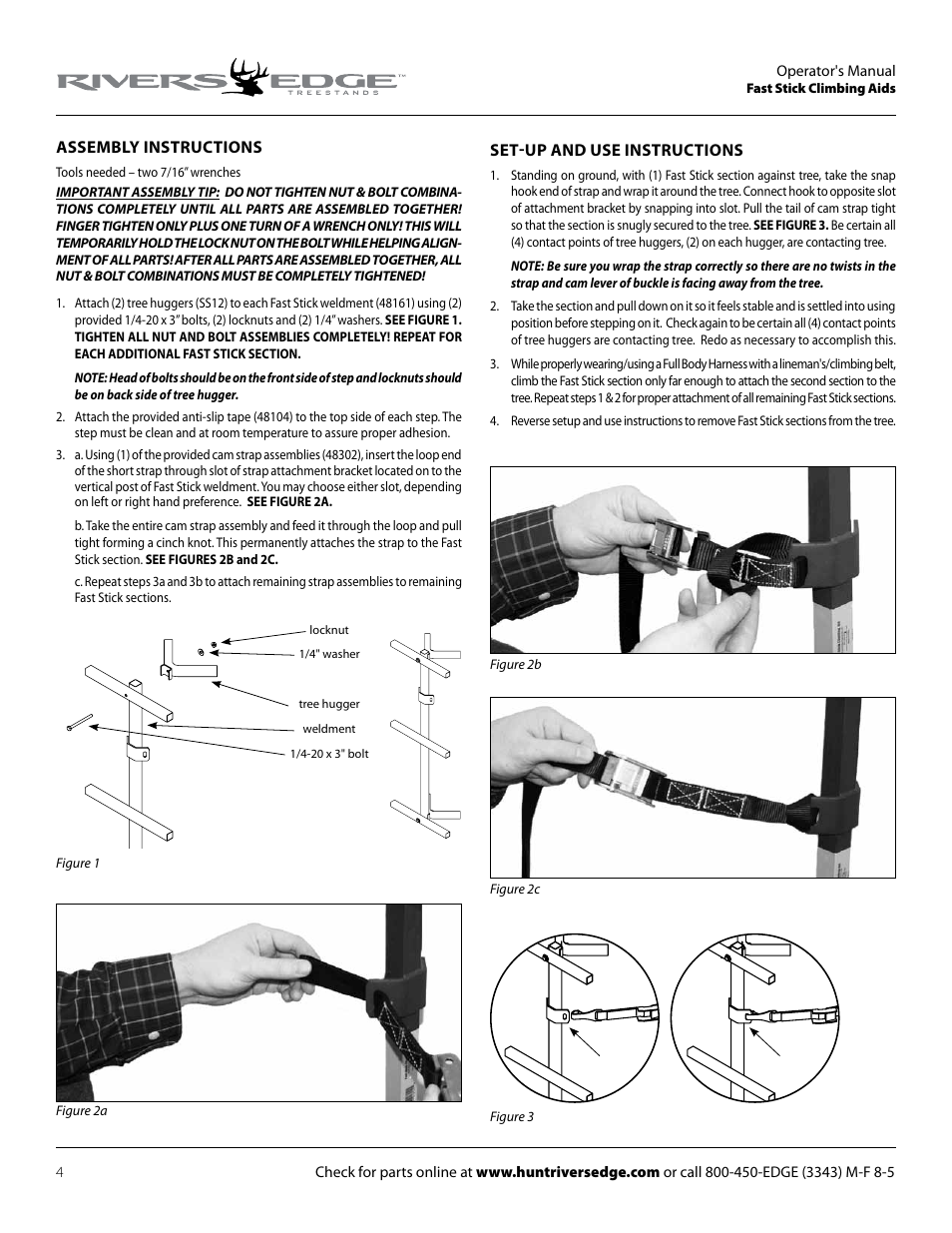 Rivers Edge RE715 Fast Stick User Manual | Page 4 / 8