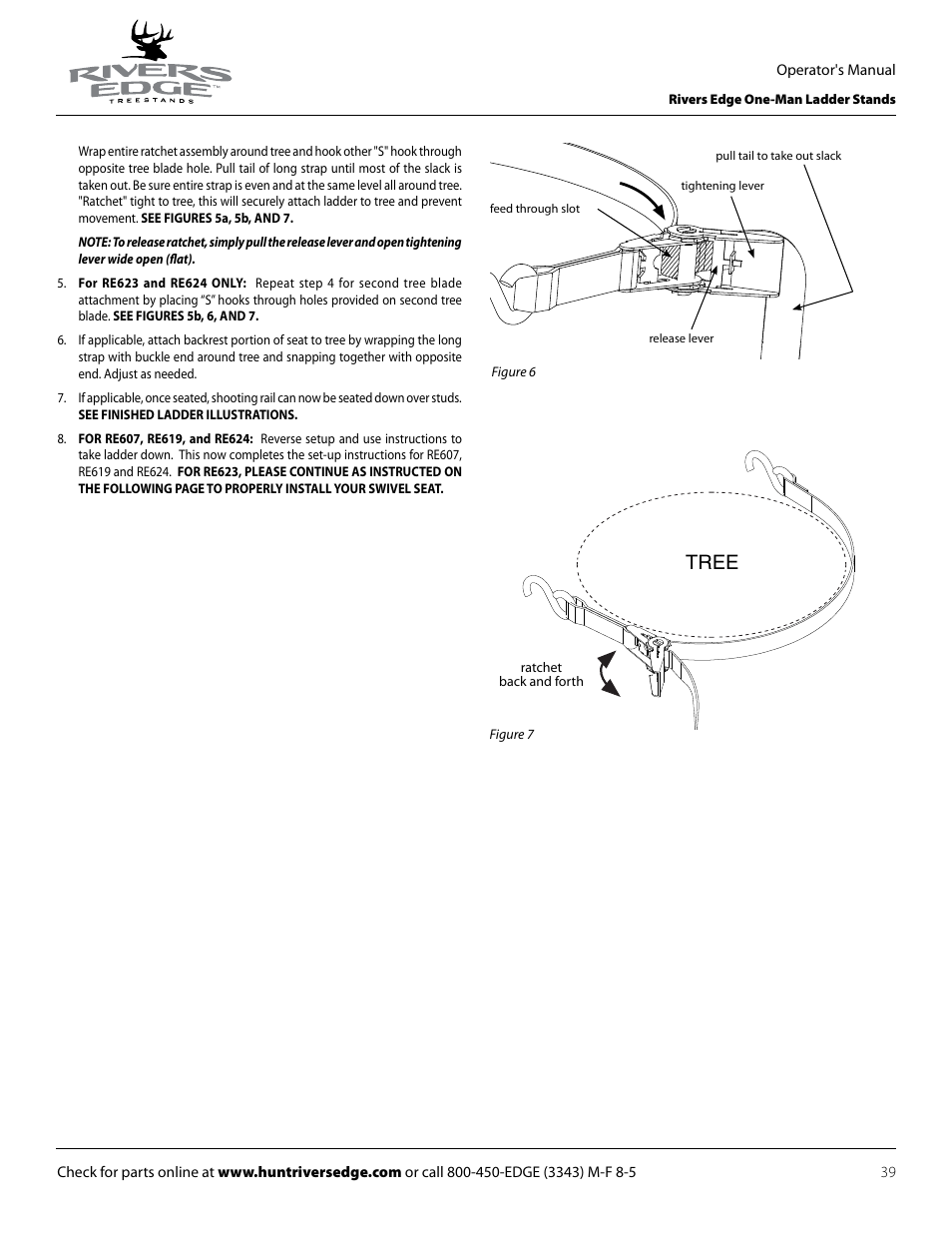 Tree | Rivers Edge RE619 LumberJack Extrme User Manual | Page 39 / 44