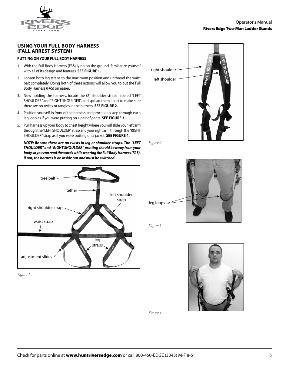 Rivers Edge RE629 15' 2-Man Ladder Stand User Manual | Page 5 / 28