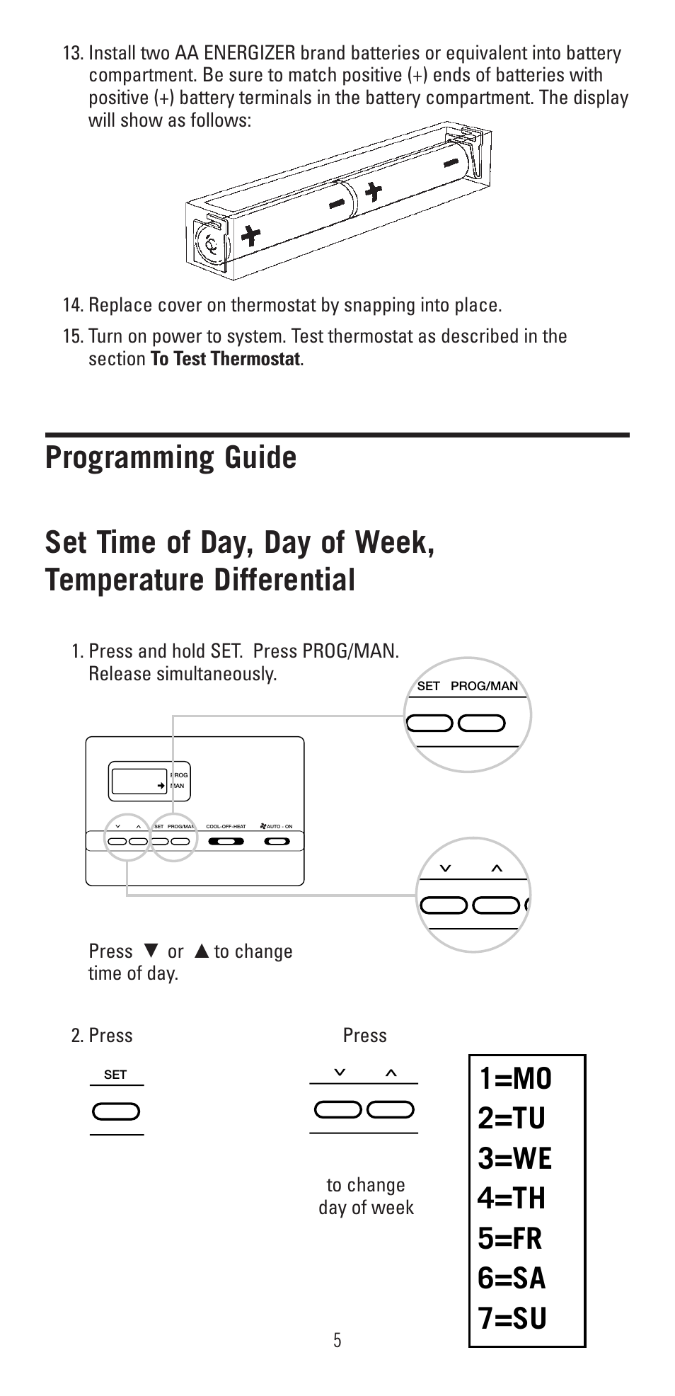 Robertshaw 9600 User Manual | Page 5 / 12