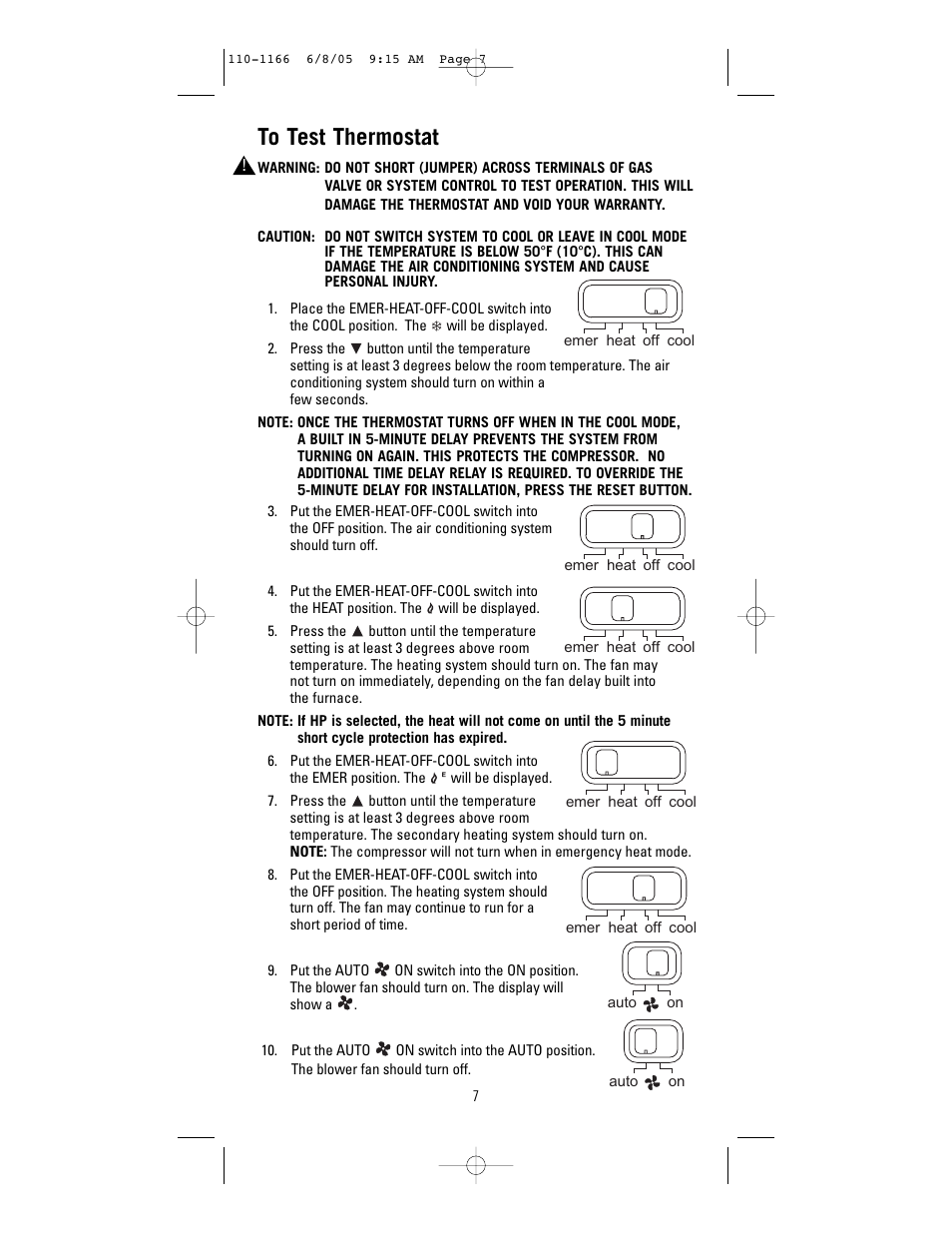 Robertshaw 8625-1 User Manual | Page 7 / 14