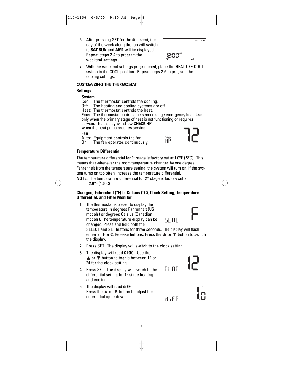 Robertshaw 8625-1 User Manual | Page 9 / 14