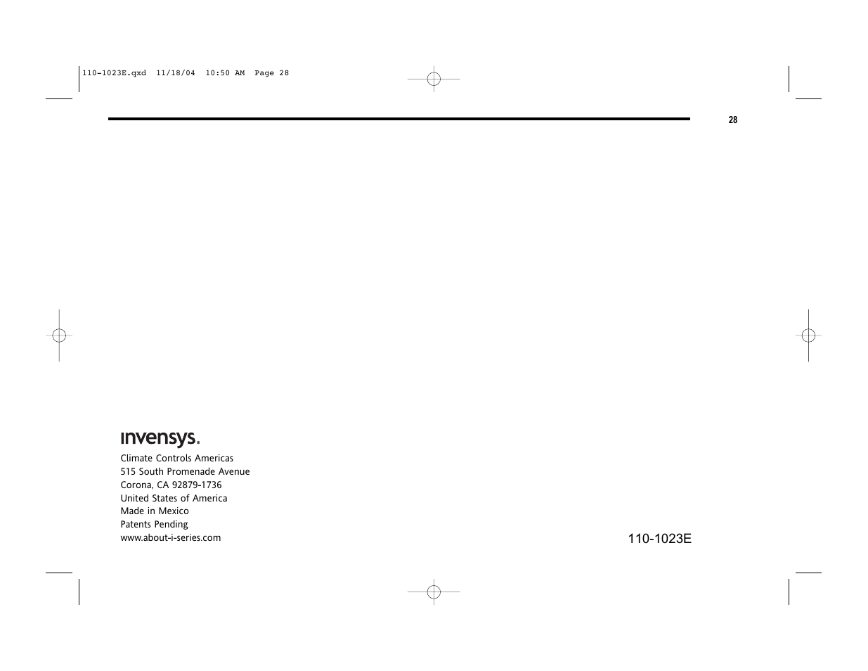 Robertshaw 9720i User Manual | Page 28 / 28