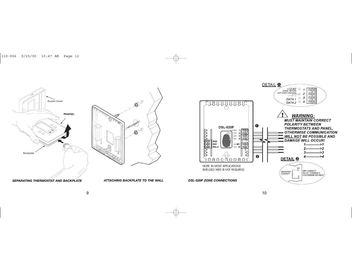 Robertshaw DSL-520P User Manual | Page 13 / 24