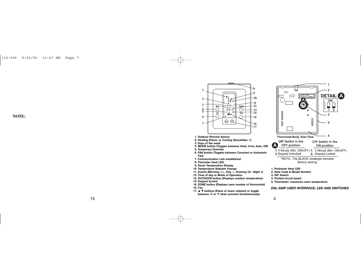 Robertshaw DSL-520P User Manual | Page 7 / 24