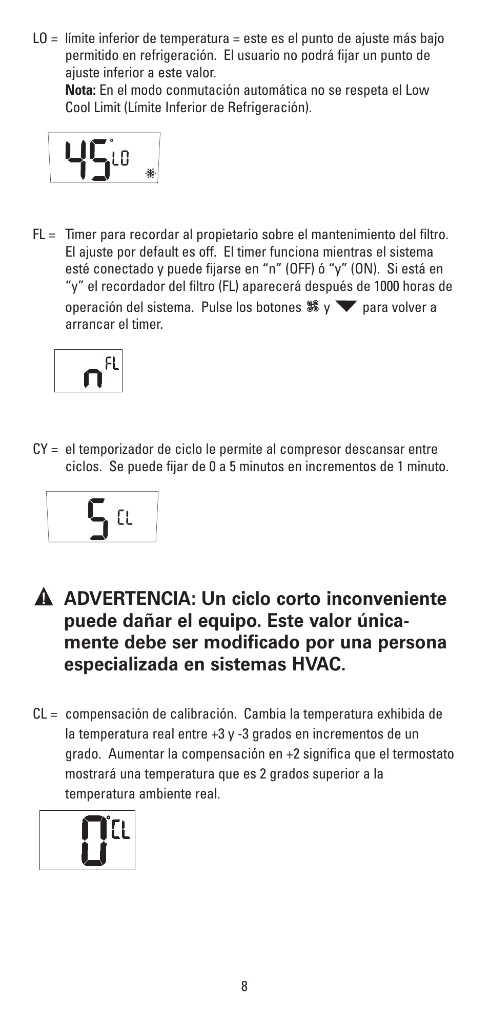 Robertshaw RS4320 USERS MANUAL User Manual | Page 20 / 24