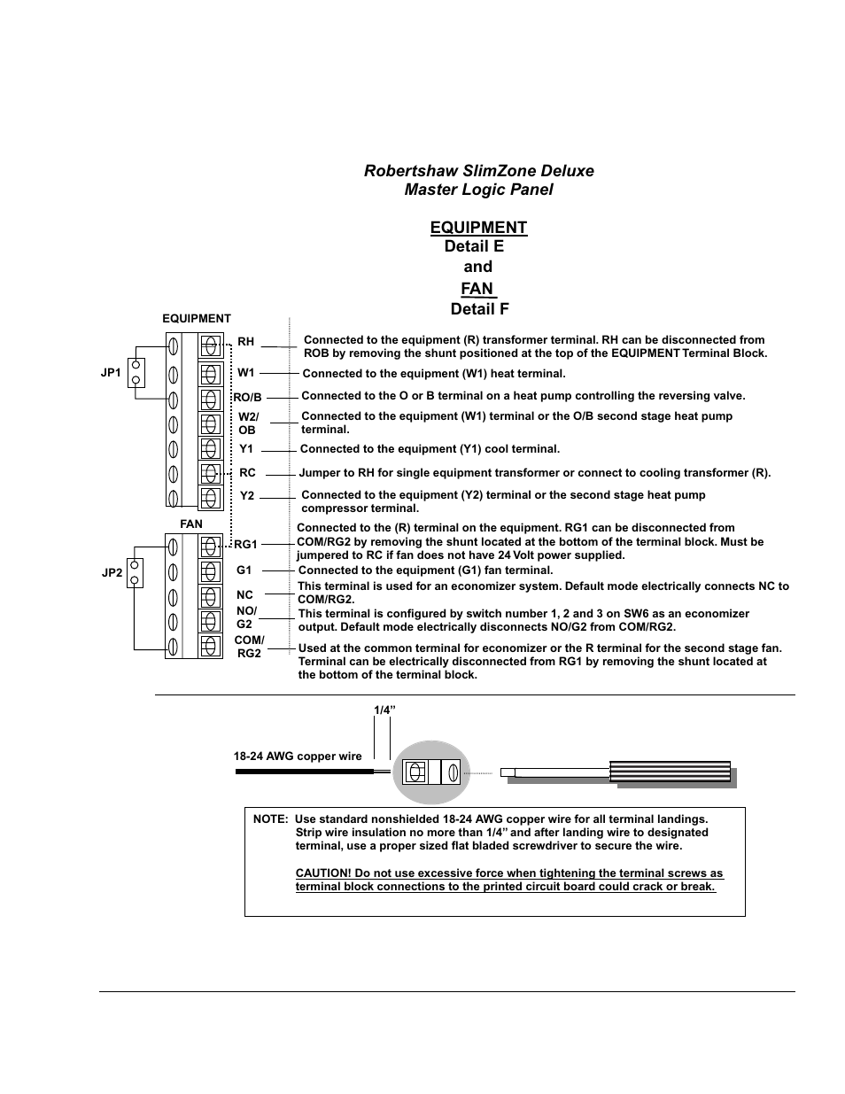 Robertshaw SlimZone Deluxe ZONE CONTROL SYSTEM User Manual | Page 23 / 36