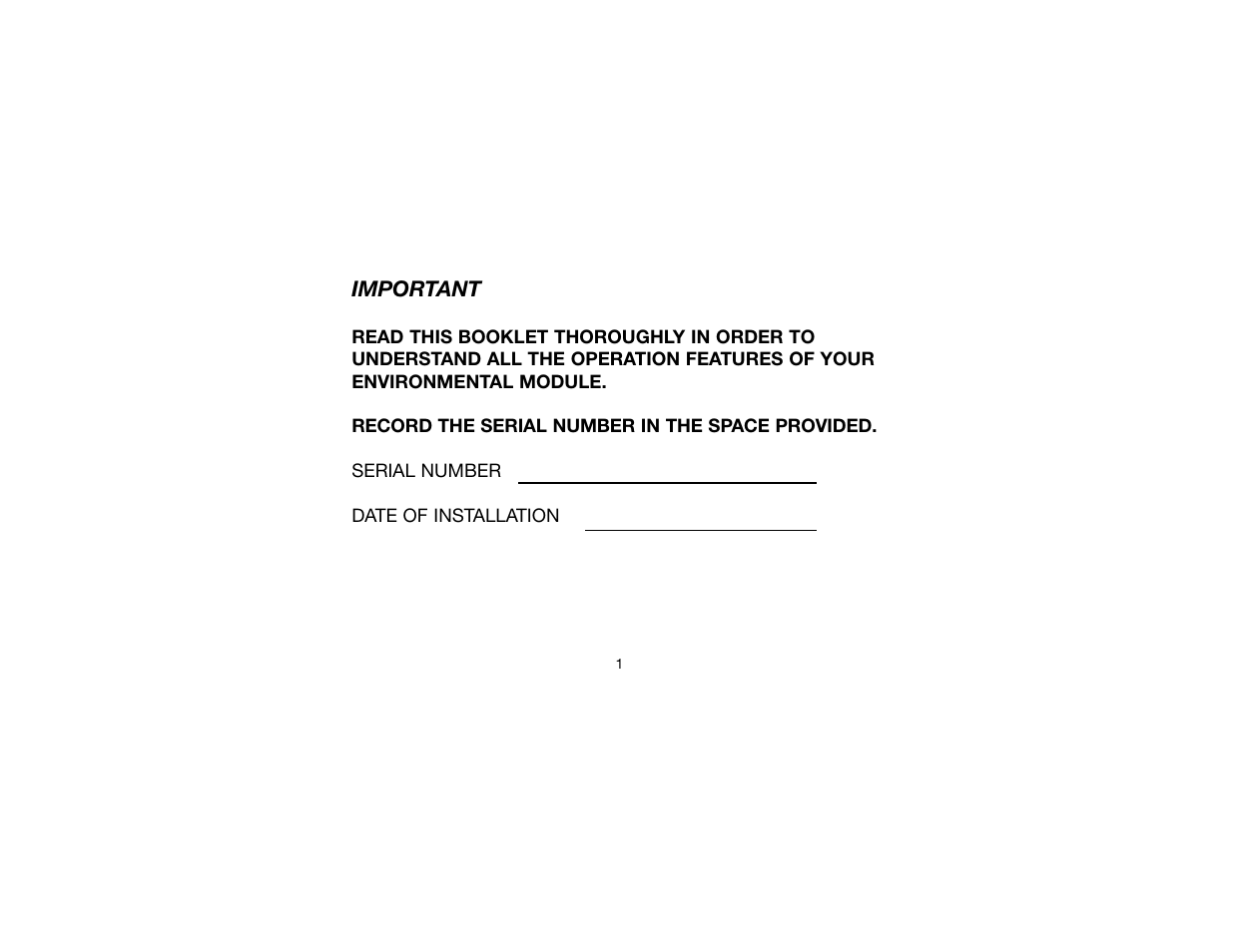 Robertshaw SLIMZONE ENVIRONMENTAL MODULE User Manual | Page 3 / 16