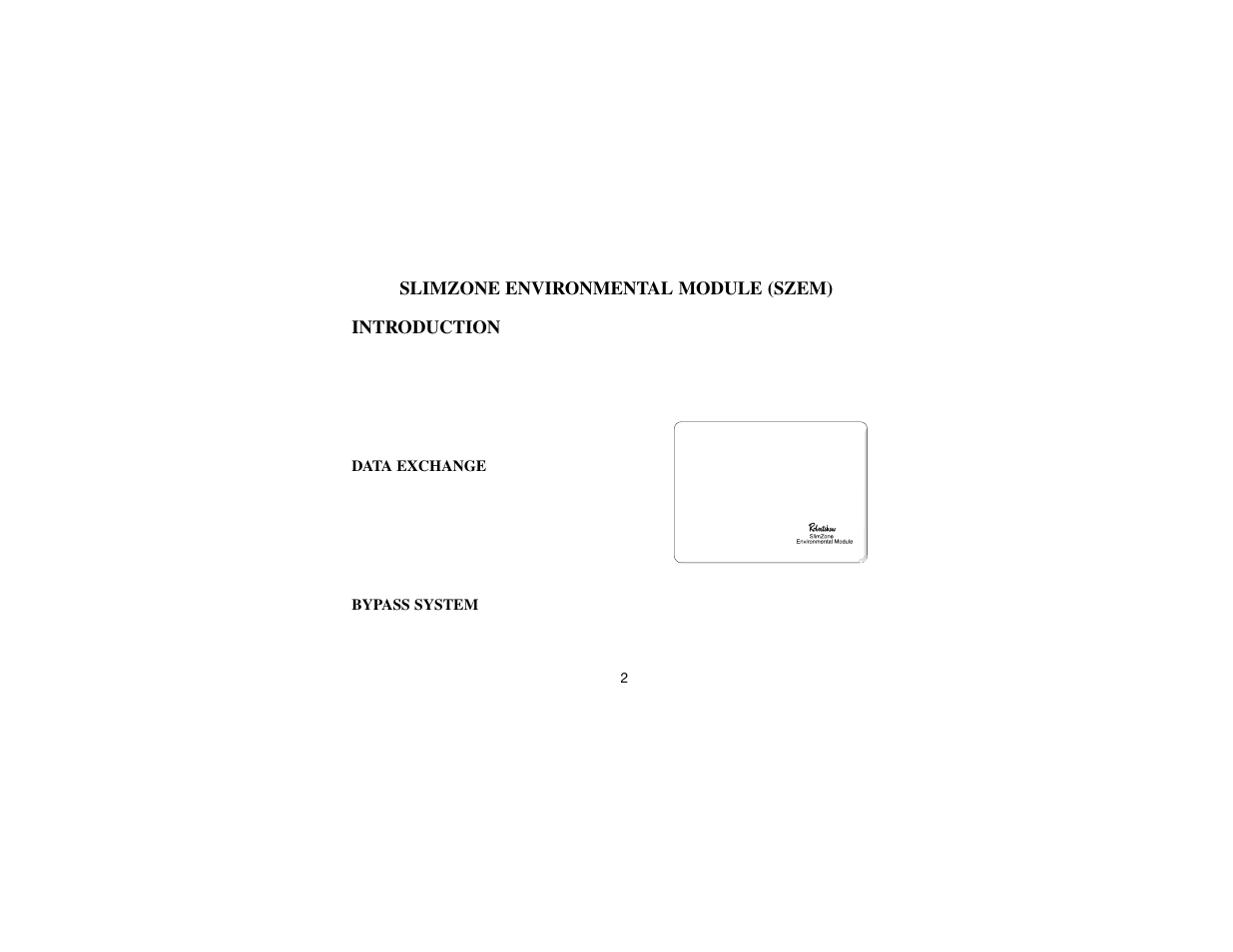 Robertshaw SLIMZONE ENVIRONMENTAL MODULE User Manual | Page 4 / 16