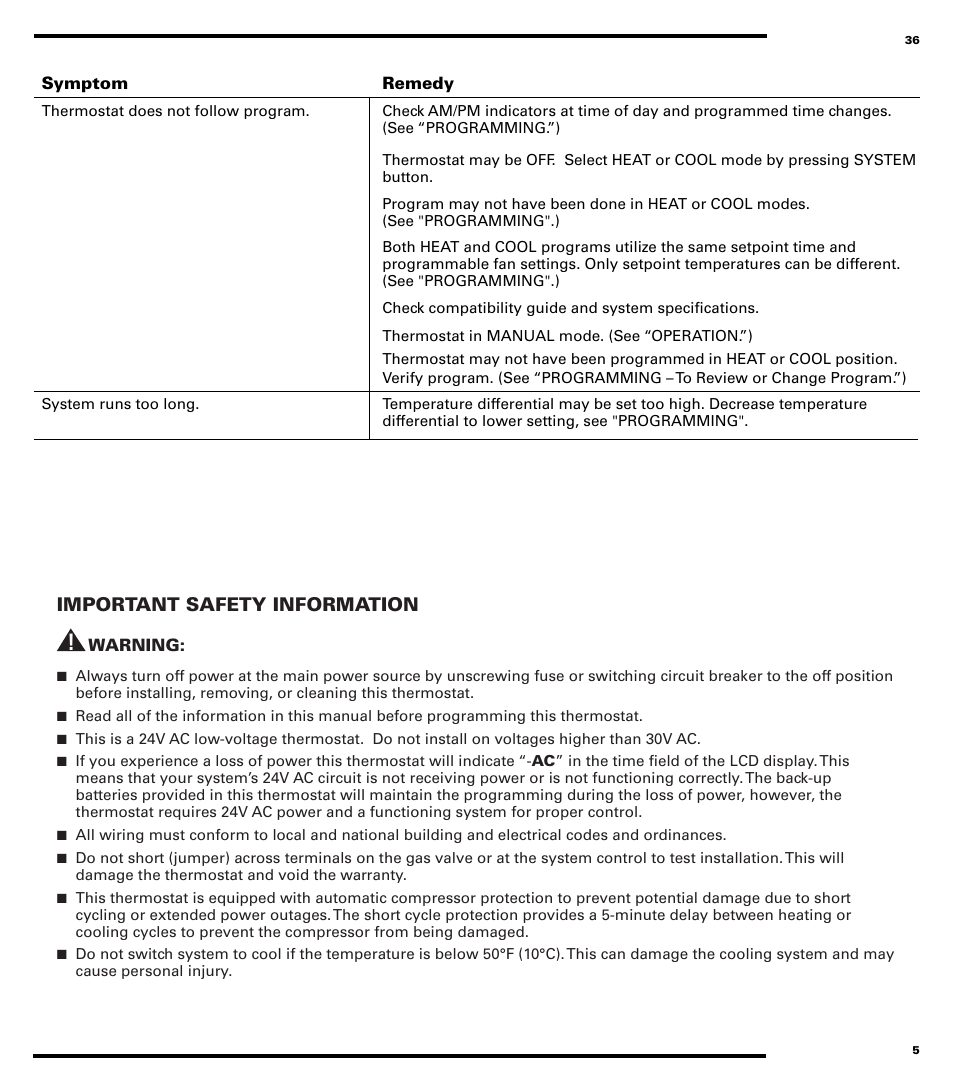 Robertshaw 9710 User Manual | Page 5 / 20