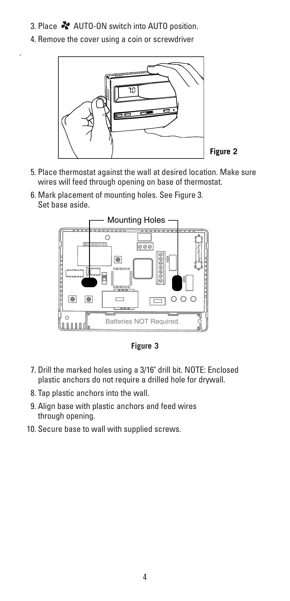 Robertshaw 9520 User Manual | Page 4 / 12