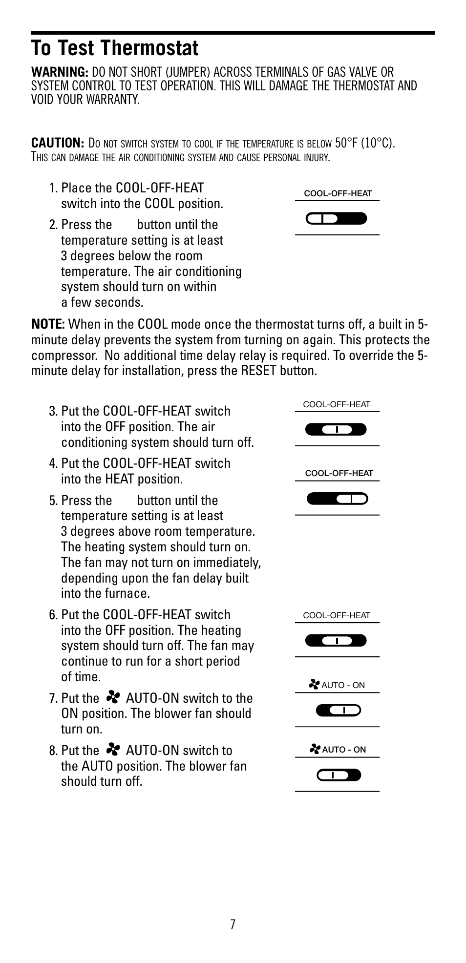 Robertshaw 9515 User Manual | Page 7 / 11