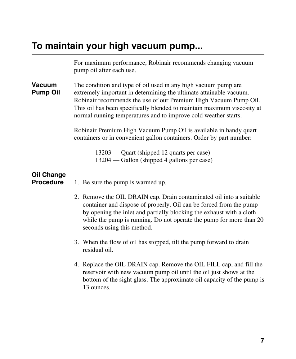 Robinair 15434 User Manual | Page 8 / 14