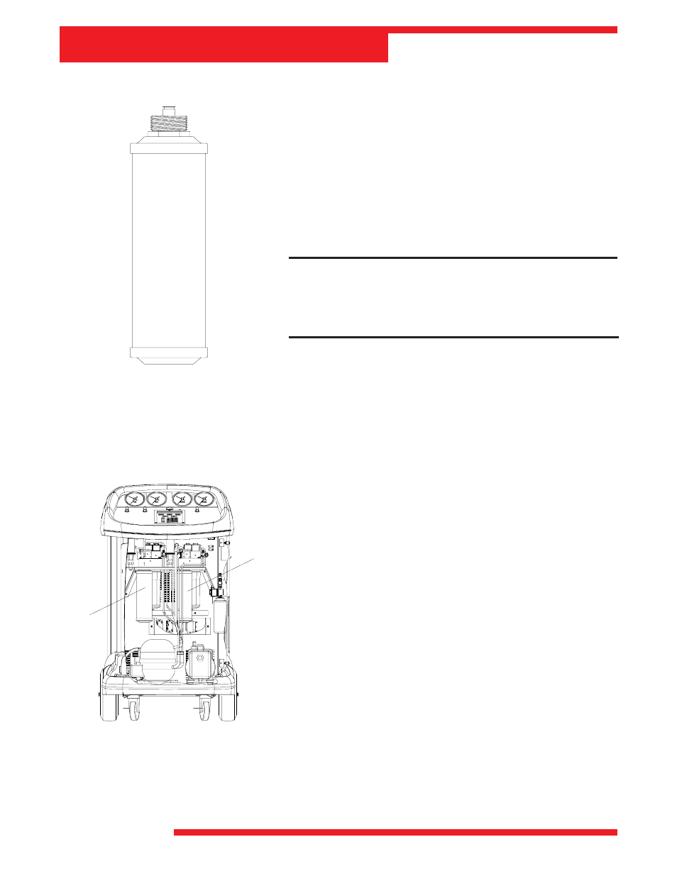 Maintenance instructions, Replacing the filter-drier | Robinair 348012K Recovery, Recycling, Recharging Unit User Manual | Page 22 / 32