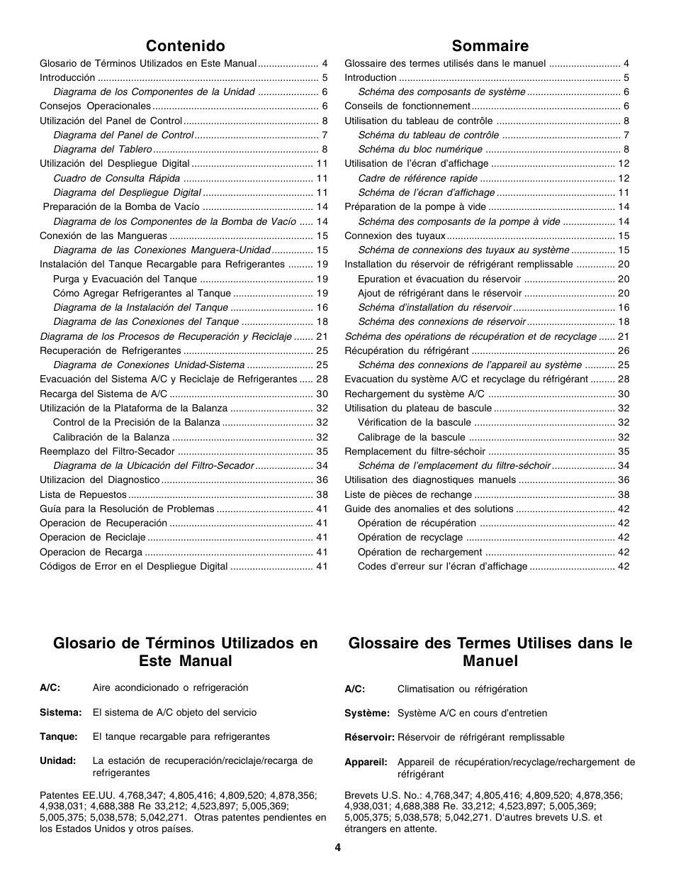 Robinair 17700 Series Recovery, Recycling, Recharging System User Manual | Page 5 / 44