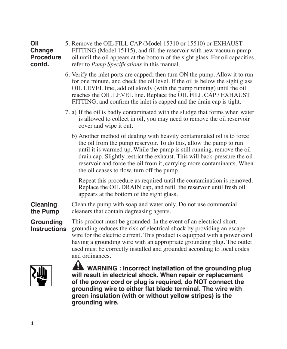 Robinair 15310 User Manual | Page 6 / 12