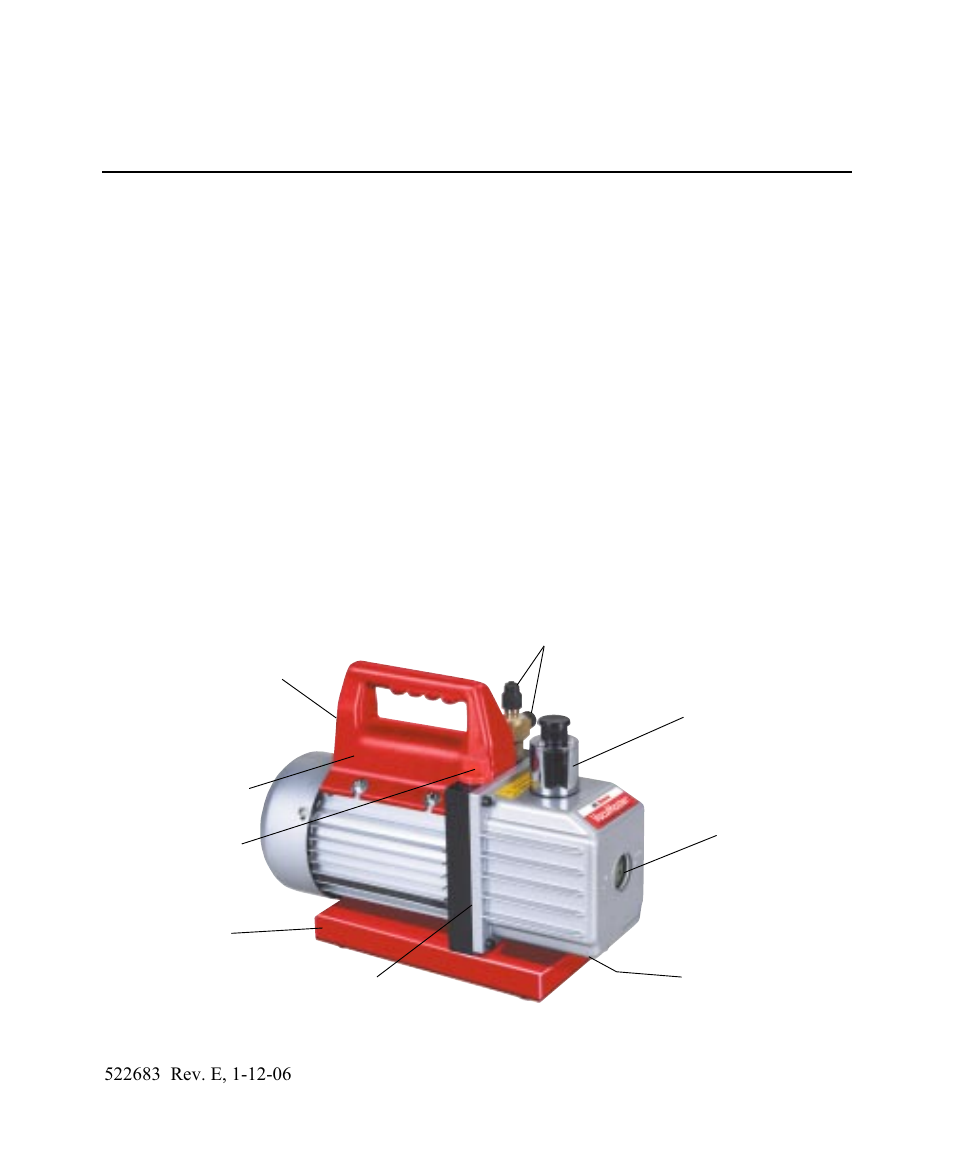 Vacumaster, High performance vacuum pumps | Robinair Model 15505 User Manual | Page 3 / 12