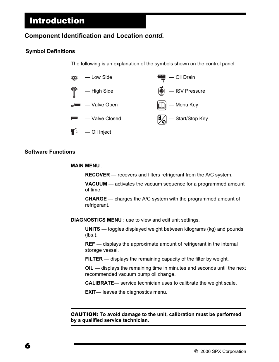 Introduction | Robinair AC375C Refrigerant Recovery, Recycle, Recharge Unit User Manual | Page 8 / 36