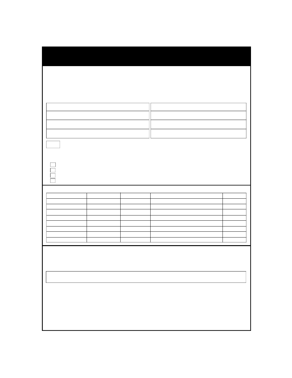 Part 2: regulatory classification, Part 3: device identification, Part 4: signature | Robinair 25175B REFRIGERANT RECOVERY SYSTEM User Manual | Page 21 / 23