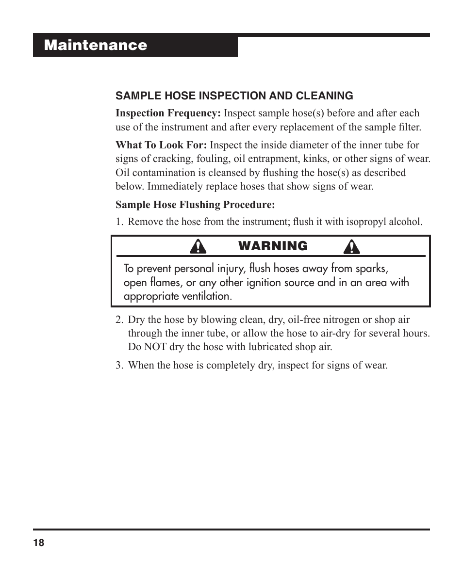 Maintenance | Robinair 16900 Refrigerant Identifier User Manual | Page 20 / 28