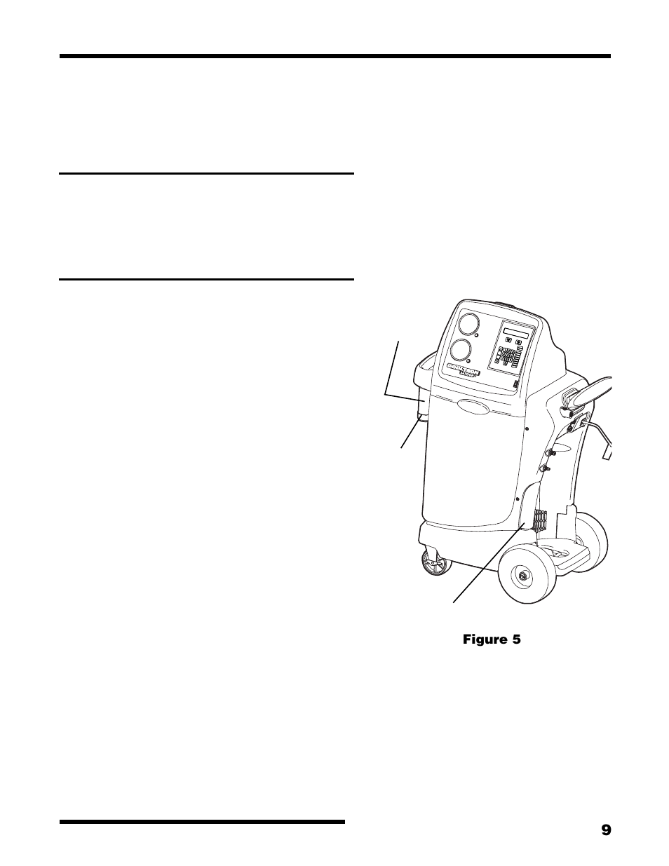 Operating instructions | Robinair 17700Z Recovery, Recycling, Recharging Unit User Manual | Page 11 / 20