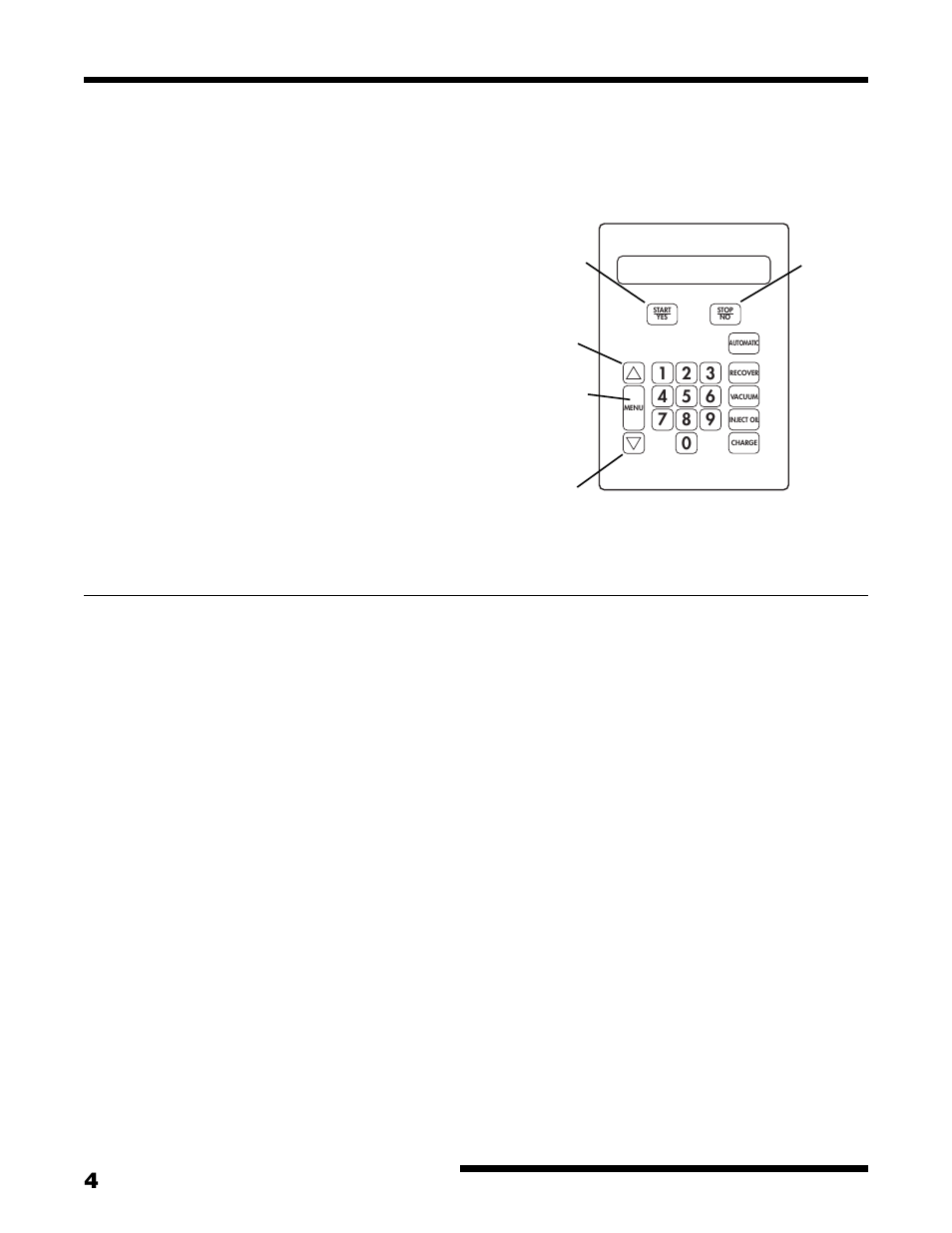 Introduction, Menu functions | Robinair 17700Z Recovery, Recycling, Recharging Unit User Manual | Page 6 / 20