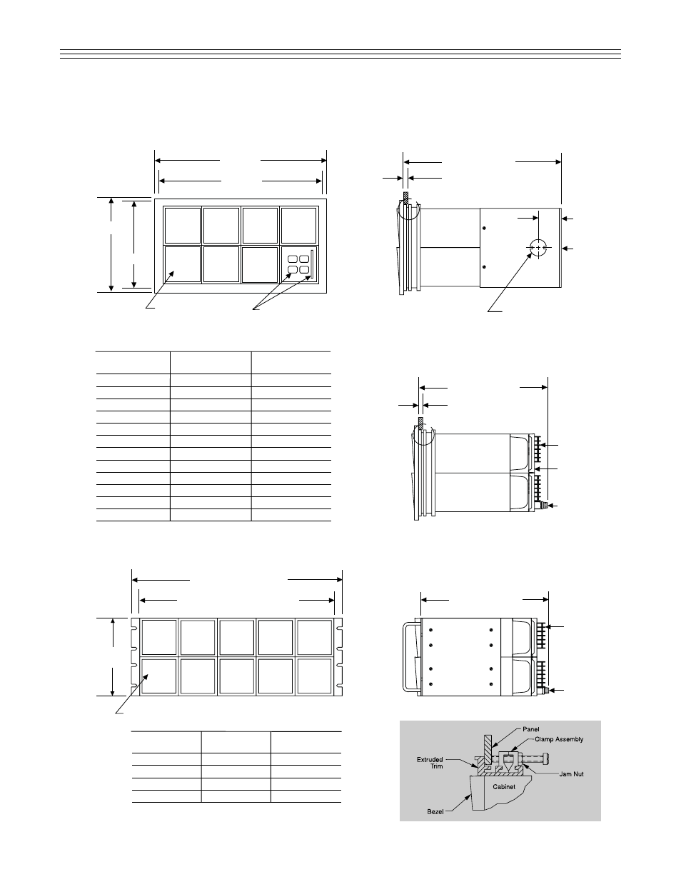 0 dimension and wiring drawings, 1 monalarm dimensional drawings | Ronan X11SN User Manual | Page 14 / 23