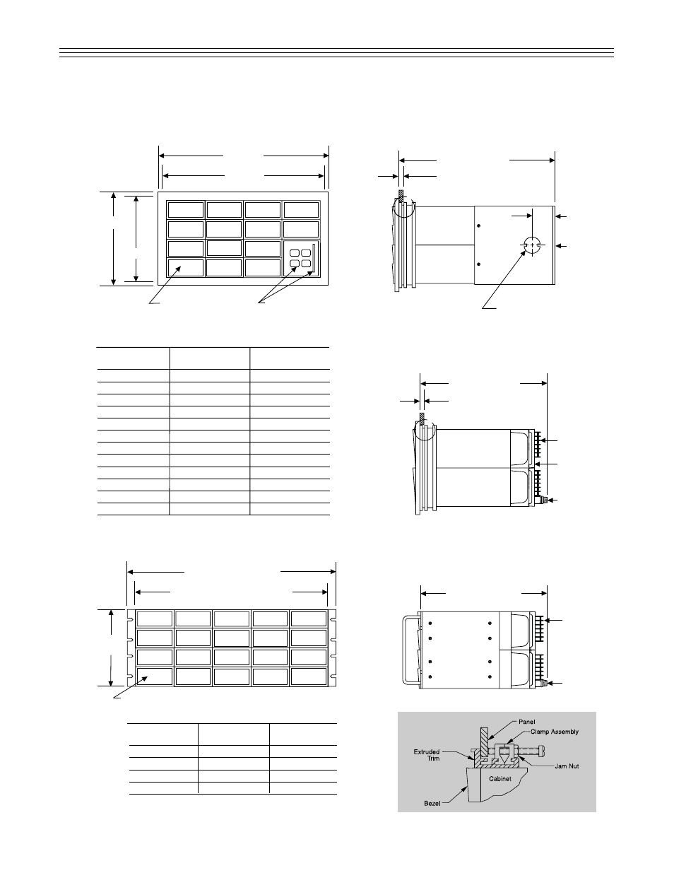 2 binalarm dimensional drawings, 2 dualarm dimensional drawings, A b a b | Ronan X11SN User Manual | Page 15 / 23