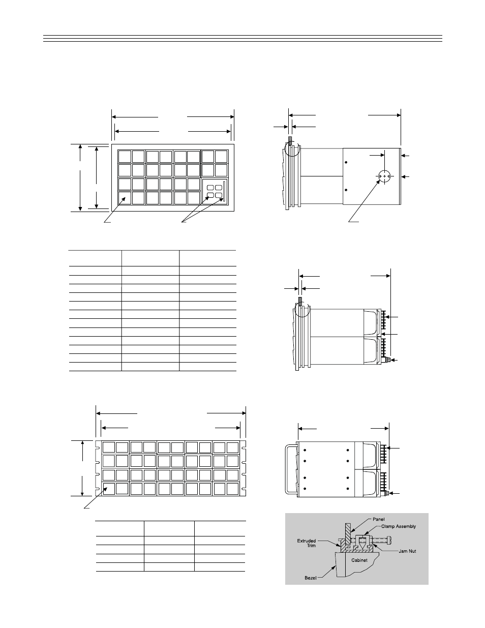 4 quadalarm dimensional drawings | Ronan X11SN User Manual | Page 17 / 23