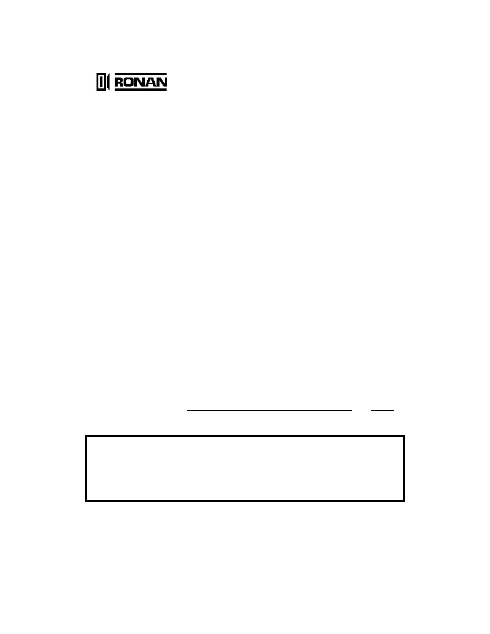 Ronan X11CA Software Manual User Manual | 65 pages
