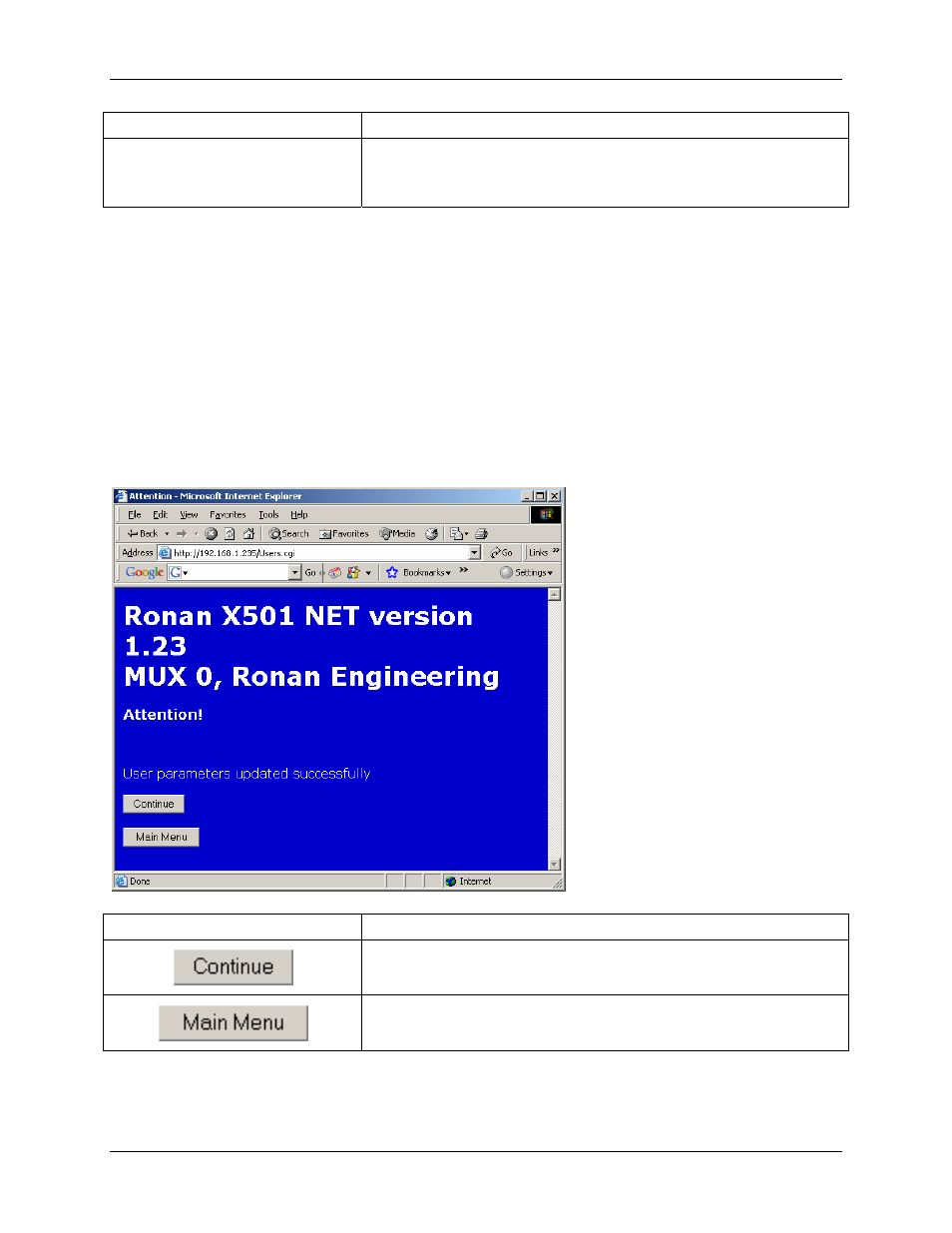 Ronan X501NET User Manual | Page 13 / 60
