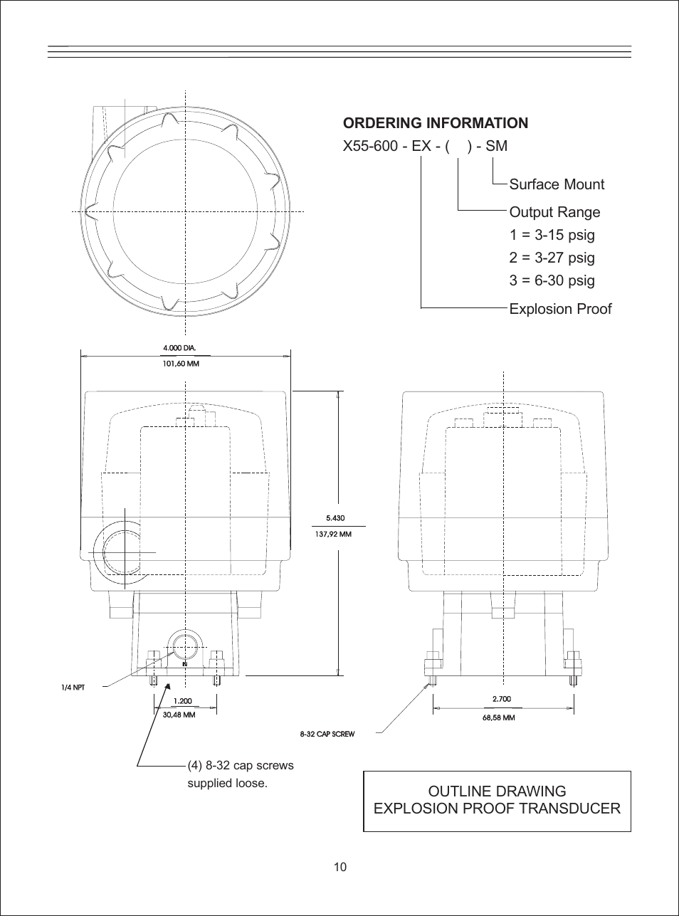 Ronan X55-600 Series User Manual | Page 12 / 24