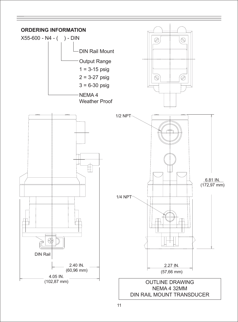 Ronan X55-600 Series User Manual | Page 13 / 24