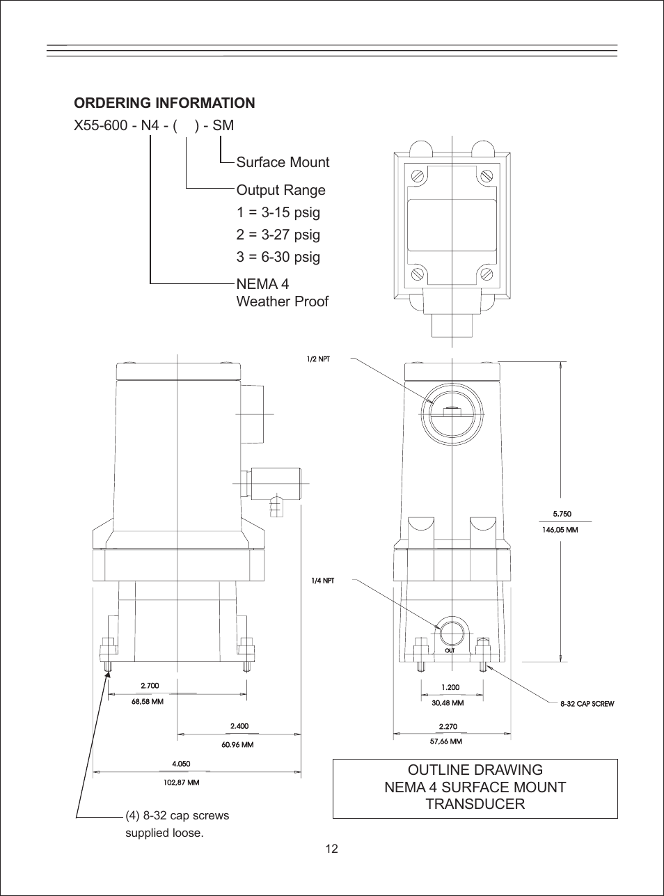 Ronan X55-600 Series User Manual | Page 14 / 24