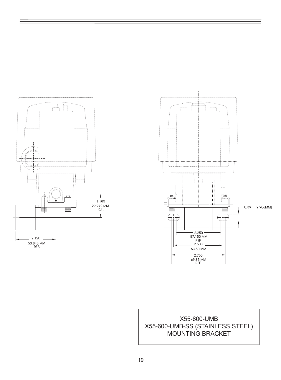 Ronan X55-600 Series User Manual | Page 21 / 24