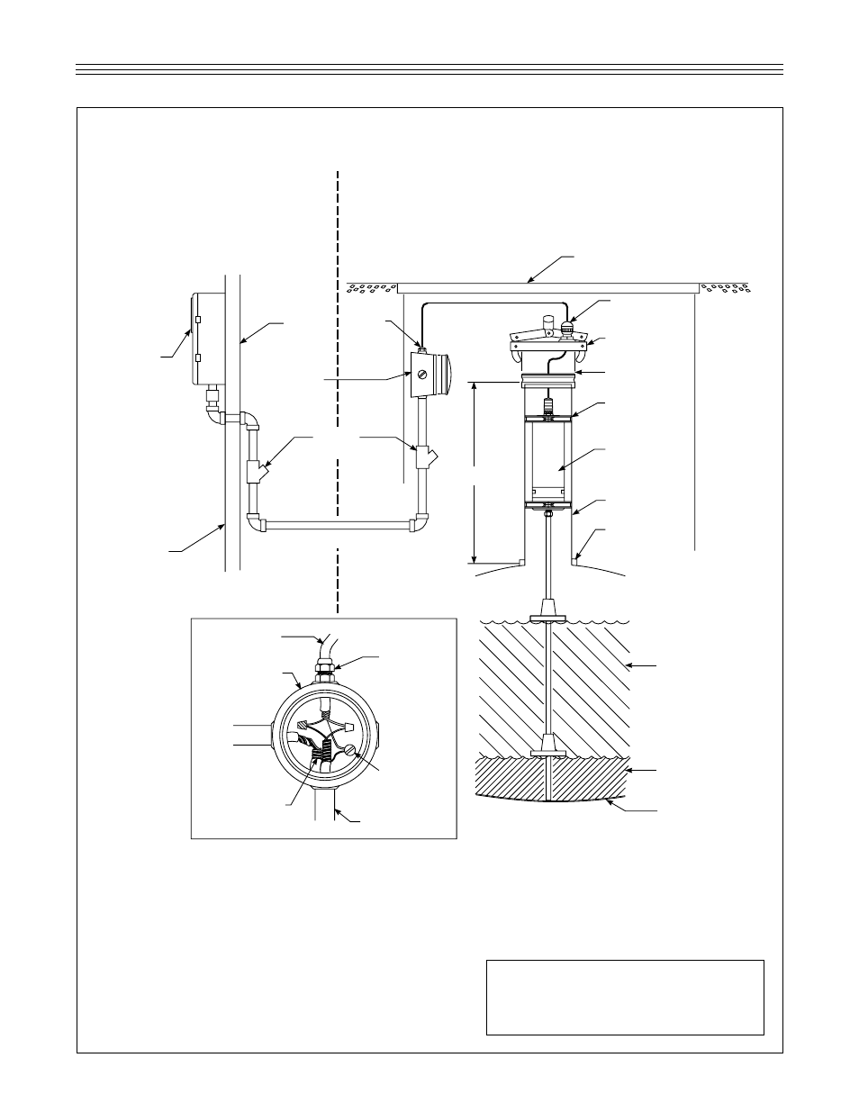 X76ctm typical installation drawing, Non-hazardous hazardous | Ronan X76CTM User Manual | Page 27 / 38