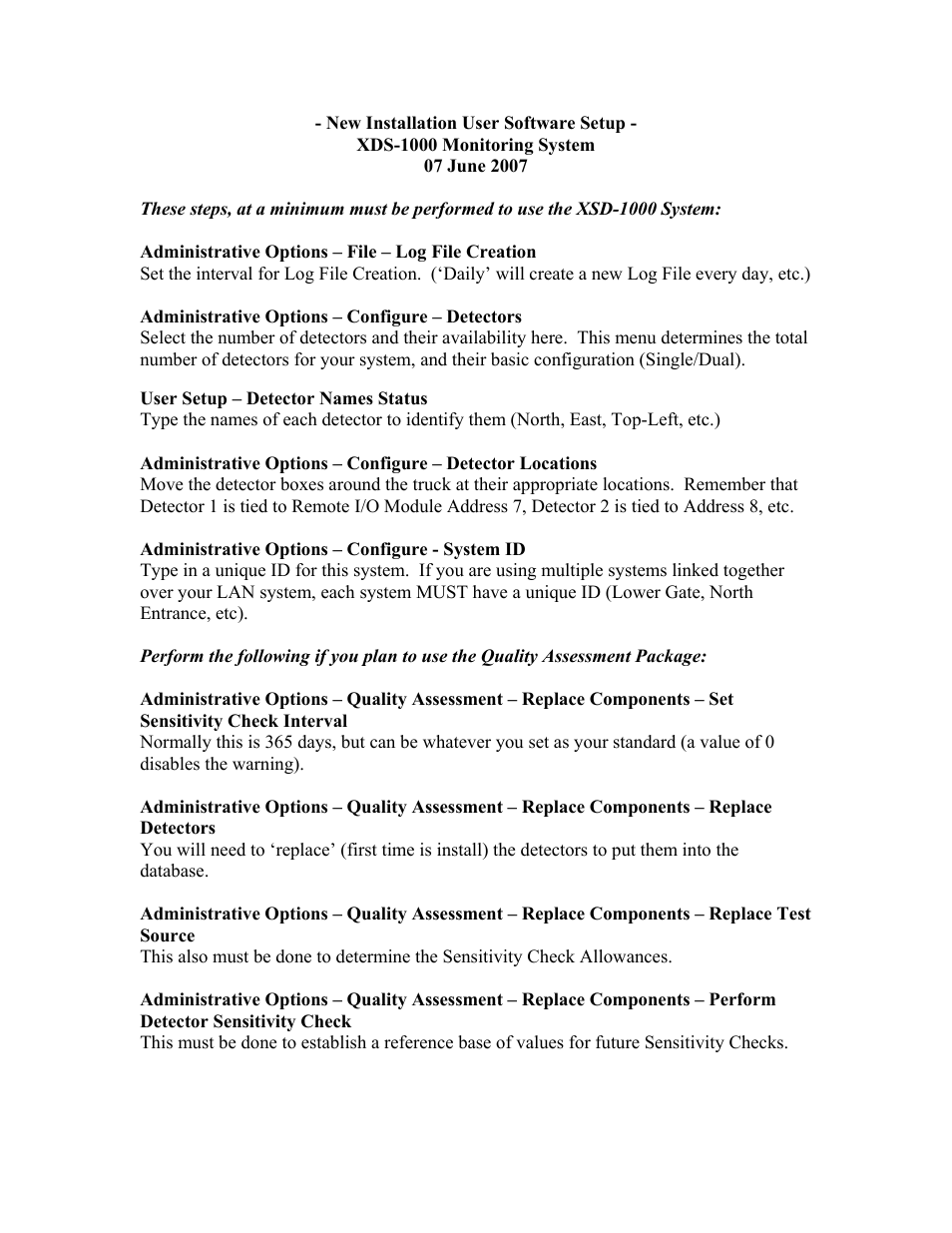 Ronan XSD-1000 User Manual | Page 77 / 81