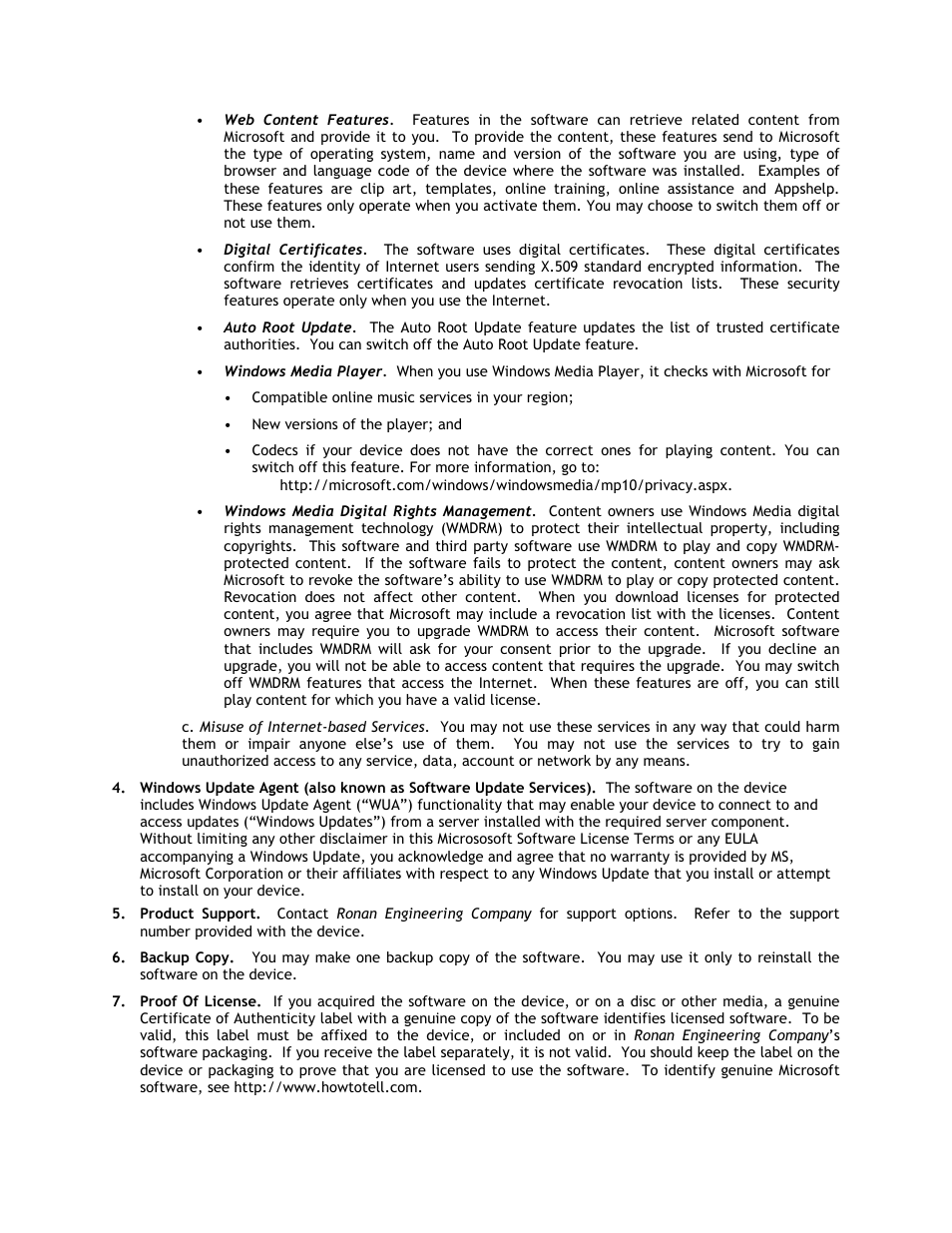 Ronan XSD-1000 User Manual | Page 80 / 81