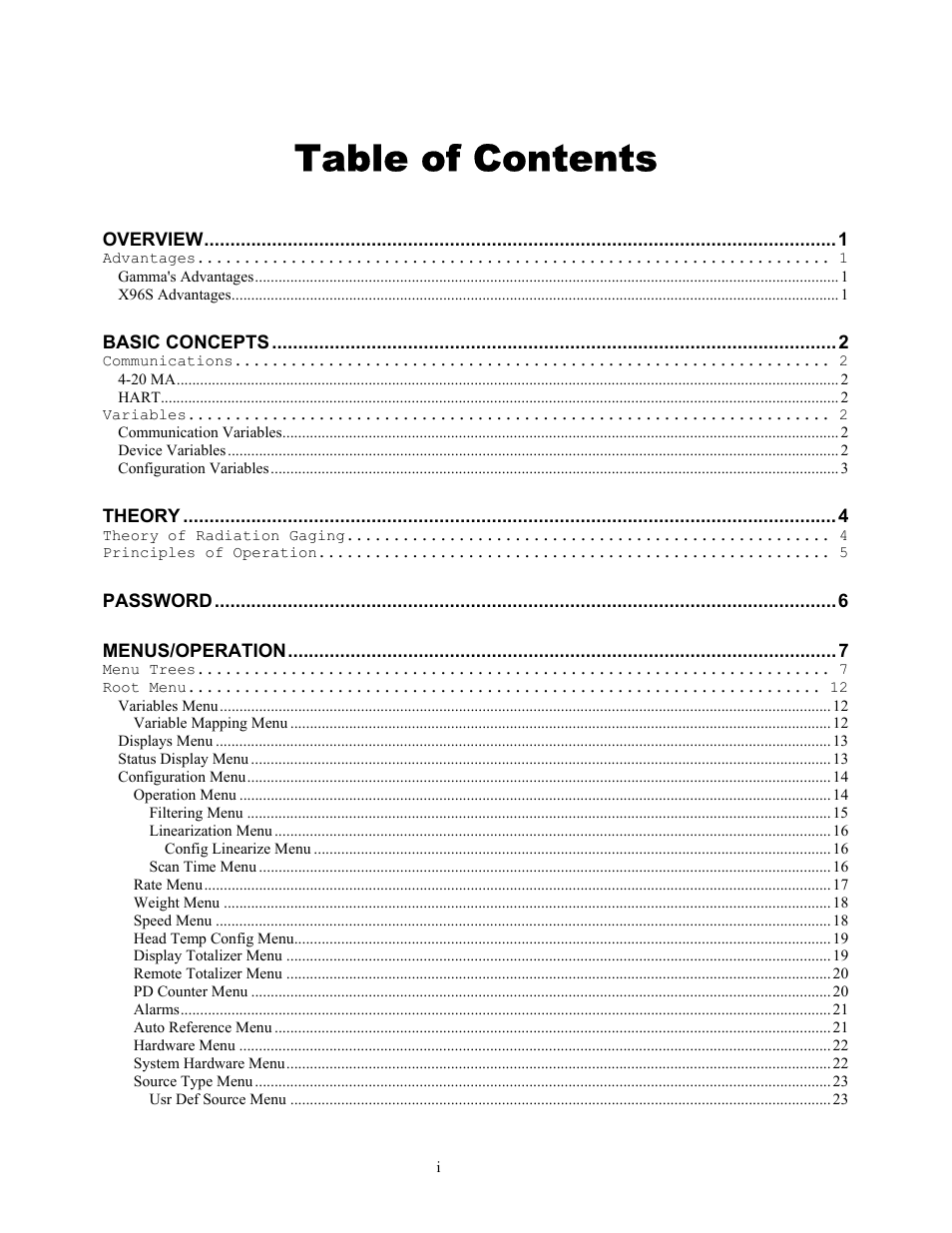 Ronan X96S WEIGH SCALE User Manual | Page 2 / 68