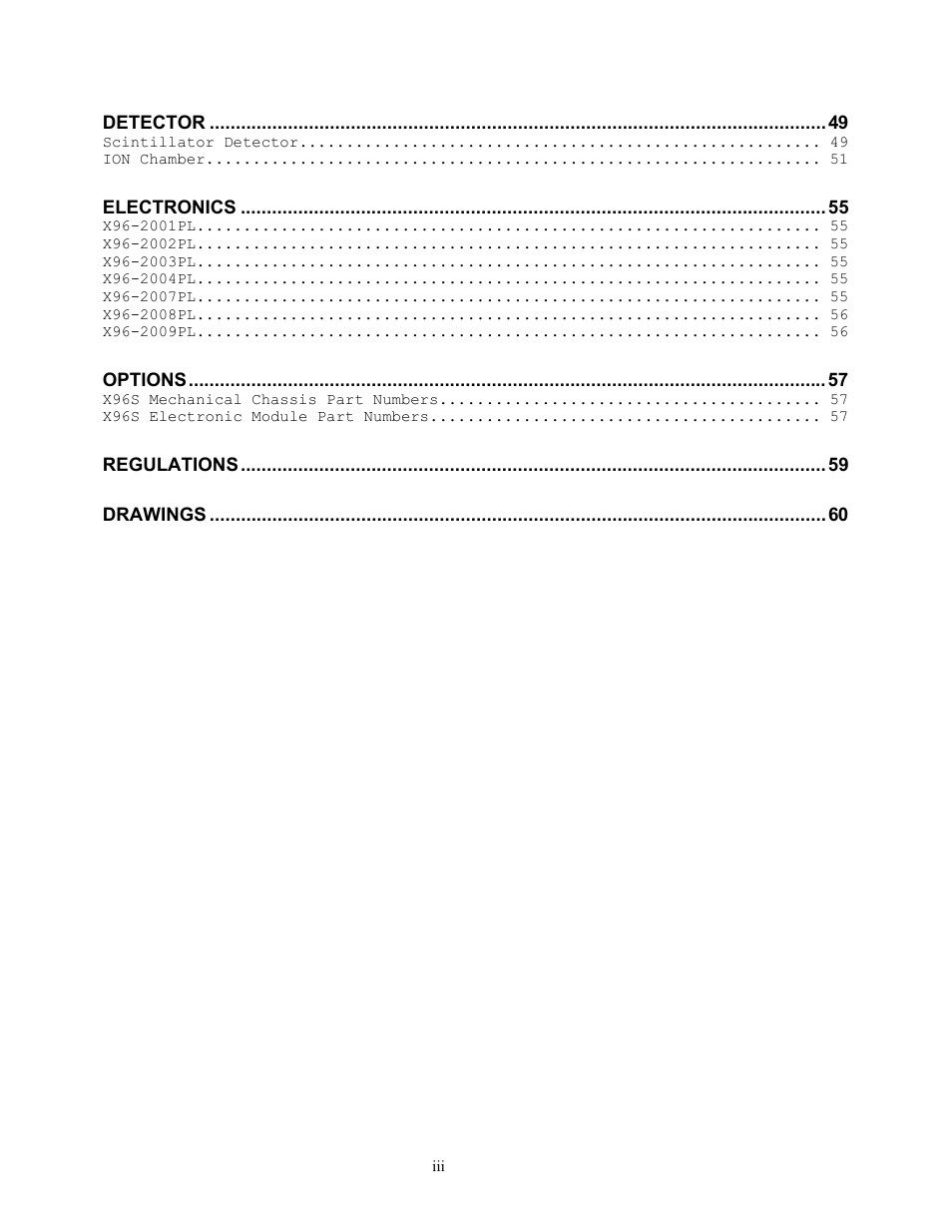 Ronan X96S WEIGH SCALE User Manual | Page 4 / 68