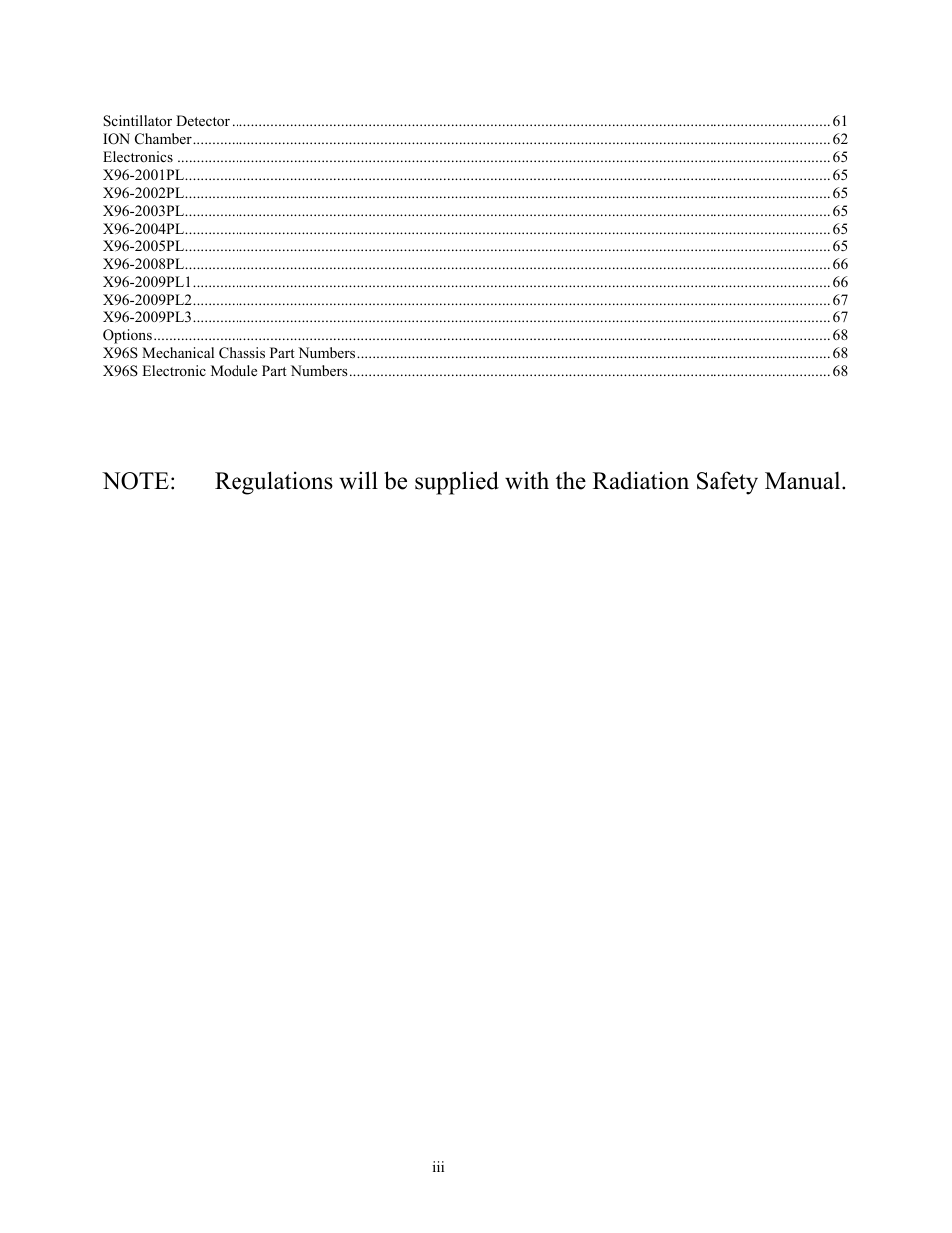 Ronan X96S MASS FLOW GAUGE User Manual | Page 4 / 77