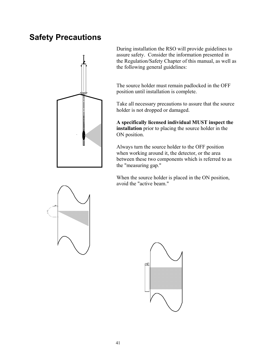 Safety precautions | Ronan X96S MASS FLOW GAUGE User Manual | Page 45 / 77
