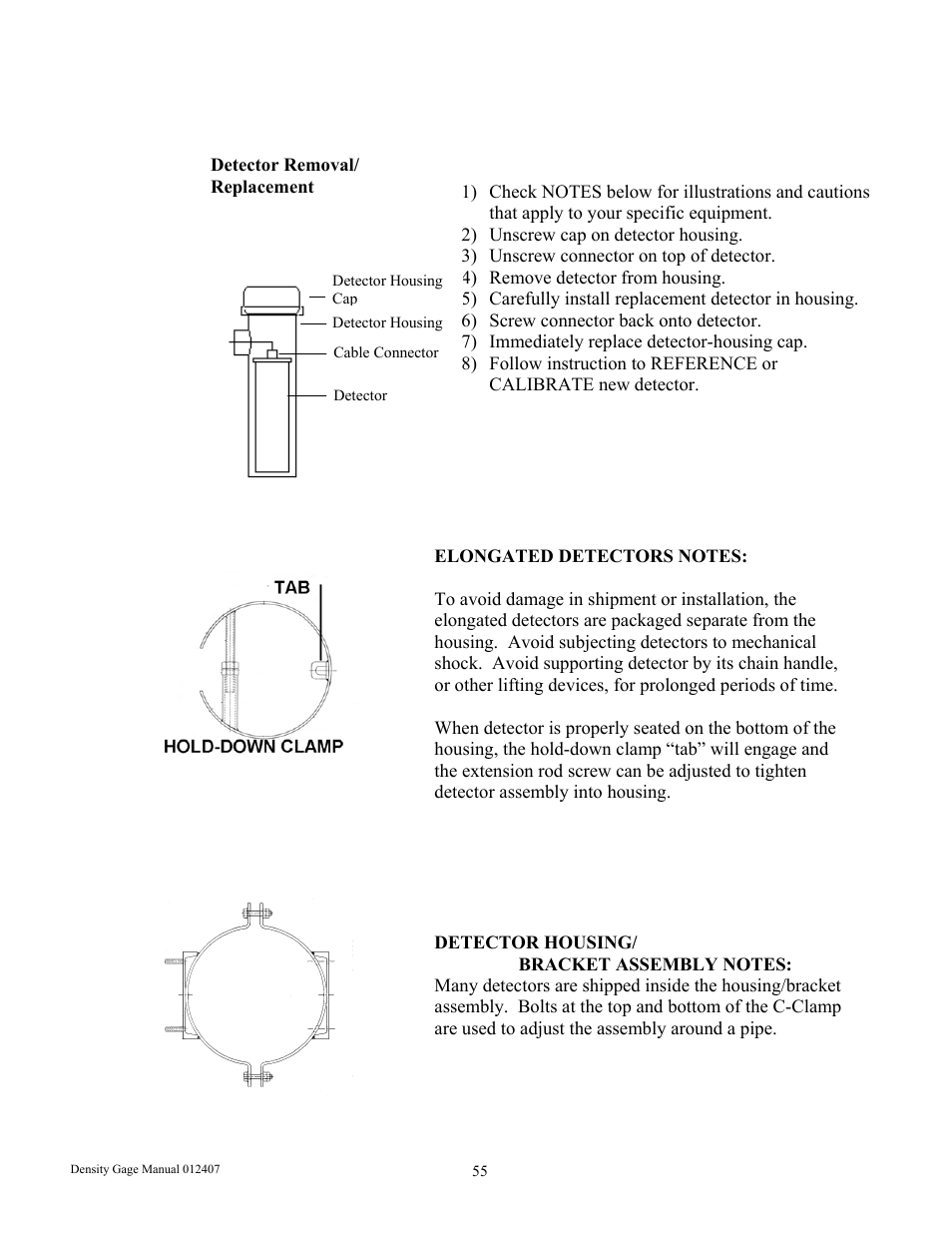 Ronan X96S DENSITY GAGE User Manual | Page 59 / 67