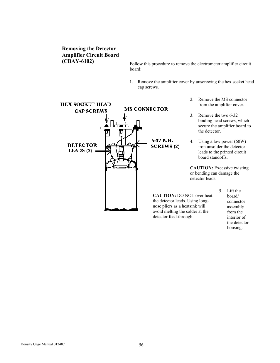 Ronan X96S DENSITY GAGE User Manual | Page 60 / 67