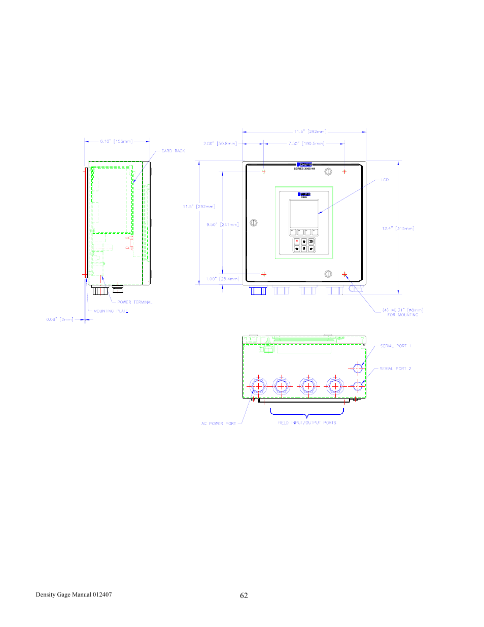 Ronan X96S DENSITY GAGE User Manual | Page 66 / 67