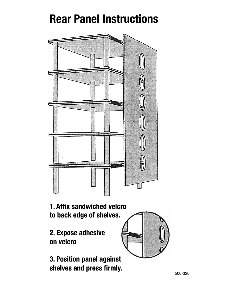 Salamander Designs A2REAR User Manual | 1 page