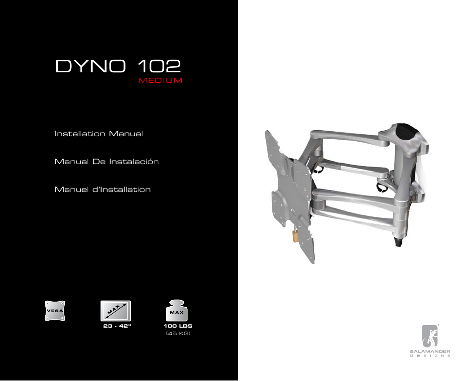 Salamander Designs DY102/M User Manual | 16 pages