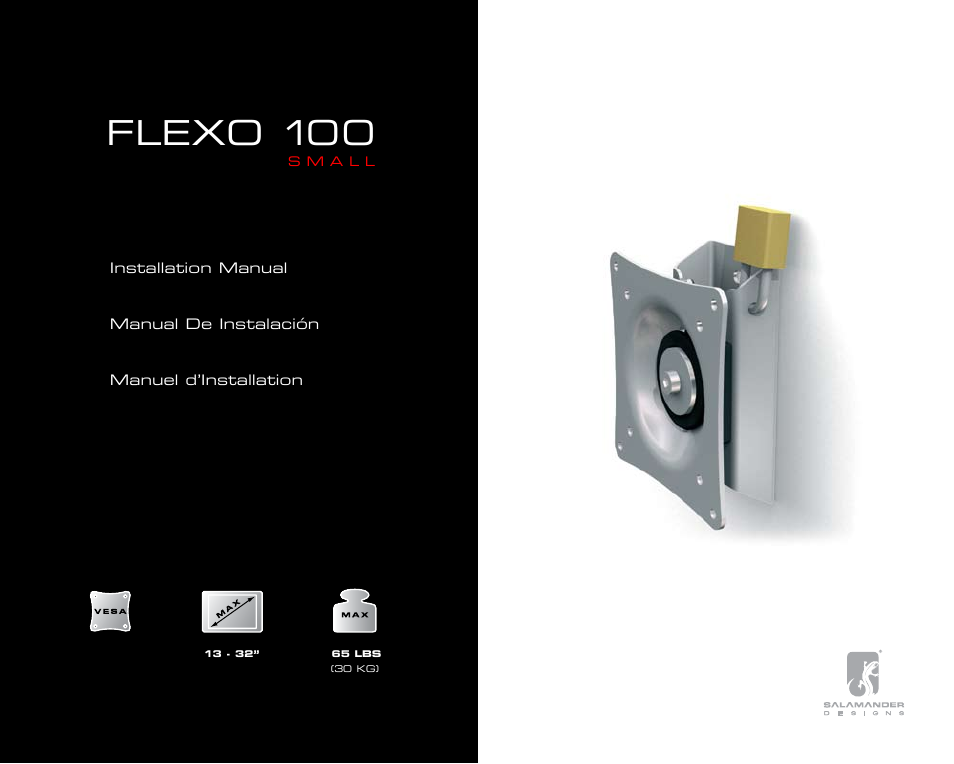 Salamander Designs FX100/S User Manual | 12 pages