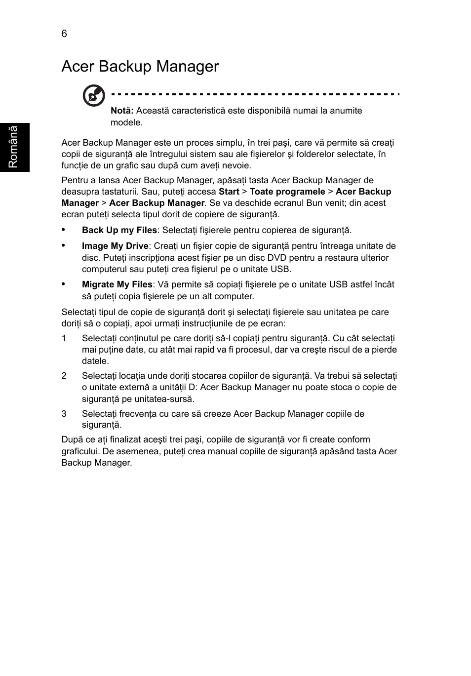 Acer backup manager | Acer Aspire 4739Z User Manual | Page 1398 / 2354